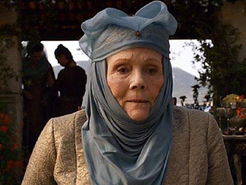 Fallece a los 82 años la actriz Diana Rigg, Olenna Tyrell en Game of Thrones