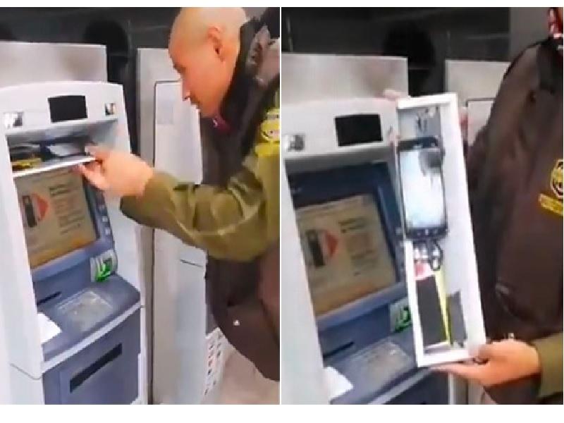 Se hace viral video de nuevo modo de robar NIP y n&uacute;mero de tarjeta en los cajeros autom&aacute;ticos (VIDEO)