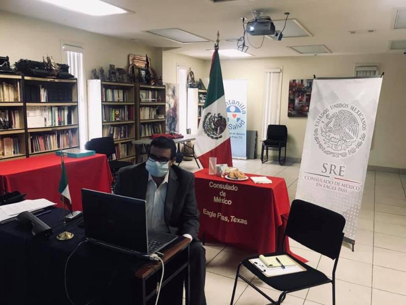 Consulado de México en Eagle Pass invita a ceremonia virtual del Grito de Independencia