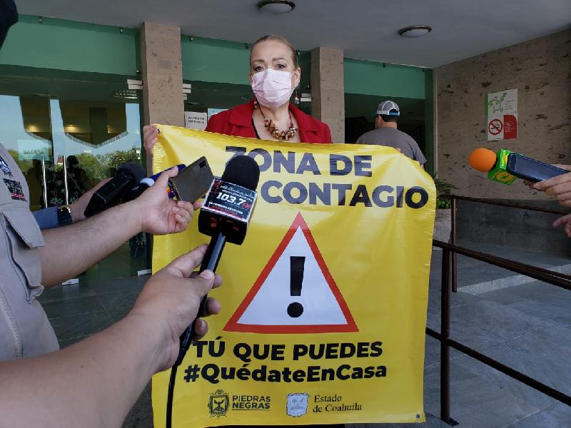 Anuncian acciones para aplanar casos de COVID-19 en la colonia Acoros, la de m&aacute;s contagios