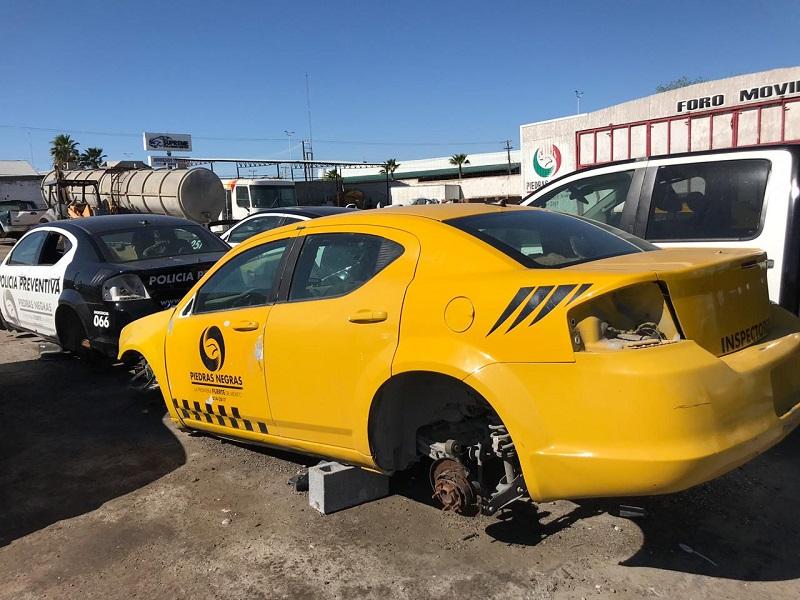 Depuraci&oacute;n de veh&iacute;culos en desuso gener&oacute; ingresos por 464 mil pesos al municipio de Piedras Negras