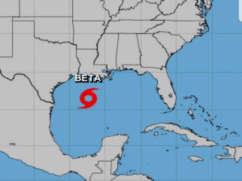 Depresi&oacute;n n&uacute;mero 22 se convierte en tormenta tropical en el Golfo de M&eacute;xico; le asigan nombre de Beta