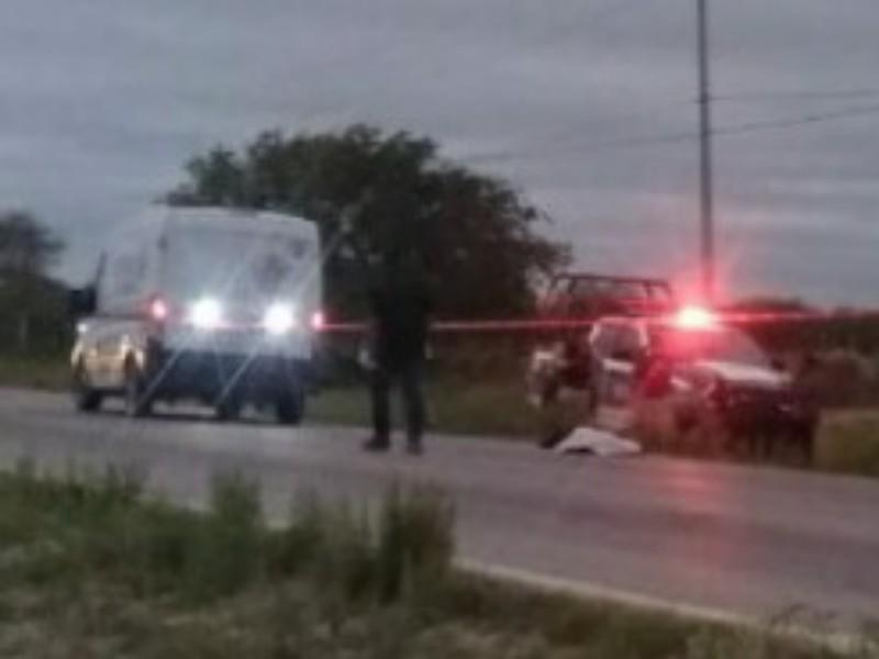 Identifican a quien muri&oacute; arrollado sobre la carretera Allende-Villa Uni&oacute;n