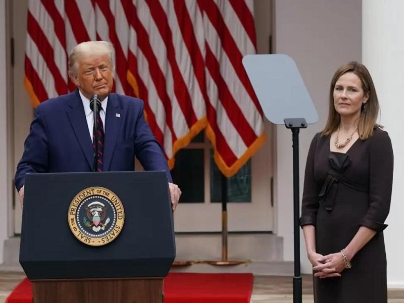 Nomina Trump a la jueza Amy Coney Barrett para la Corte Suprema de EU