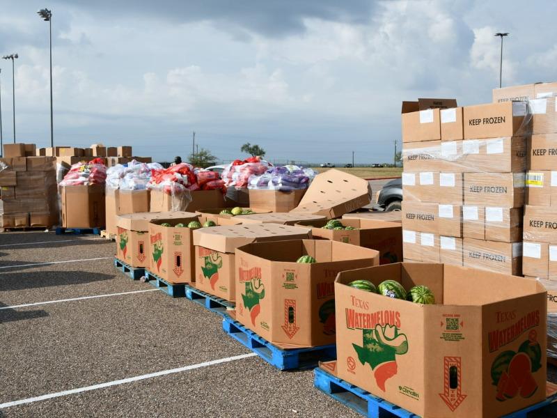 En octubre continuar&aacute; la distribuci&oacute;n de alimentos para familias del condado de Maverick