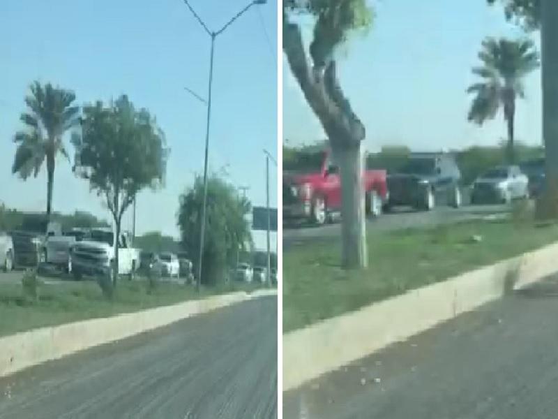 Largas filas se registraron este fin de semana en Puentes Internacionales hacia Eagle Pass (VIDEO)