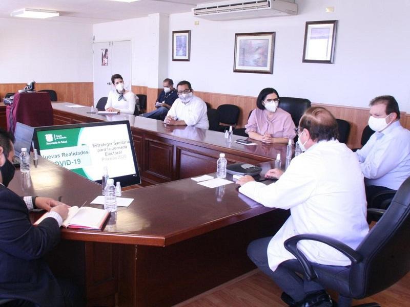 Salud Coahuila enfoca esfuerzos para garantizar un proceso electoral seguro
