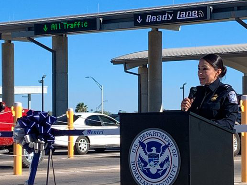 Abren primer carril Sentri en el Puente Internacional Acu&ntilde;a-Del R&iacute;o