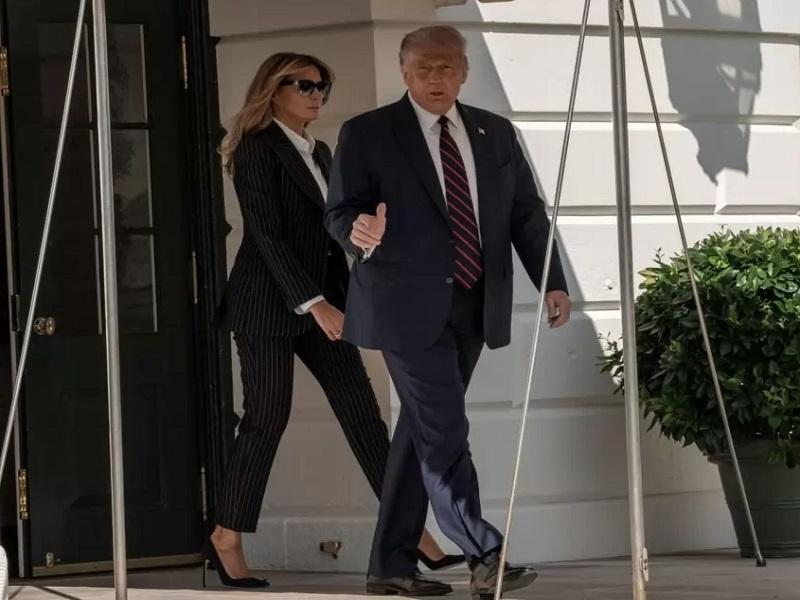 Donald Trump y su esposa Melania dan positivo a COVID-19