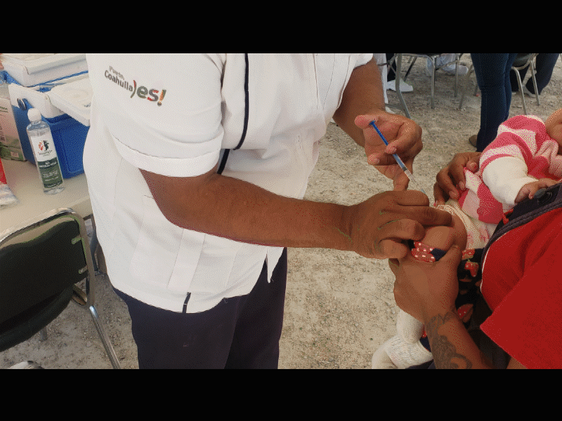 Ponen en marcha la campa&ntilde;a de vacunaci&oacute;n en colonias de Piedras Negras 