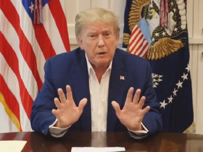 Creo que estar&eacute; de vuelta pronto: Donald Trump desde el hospital (video)