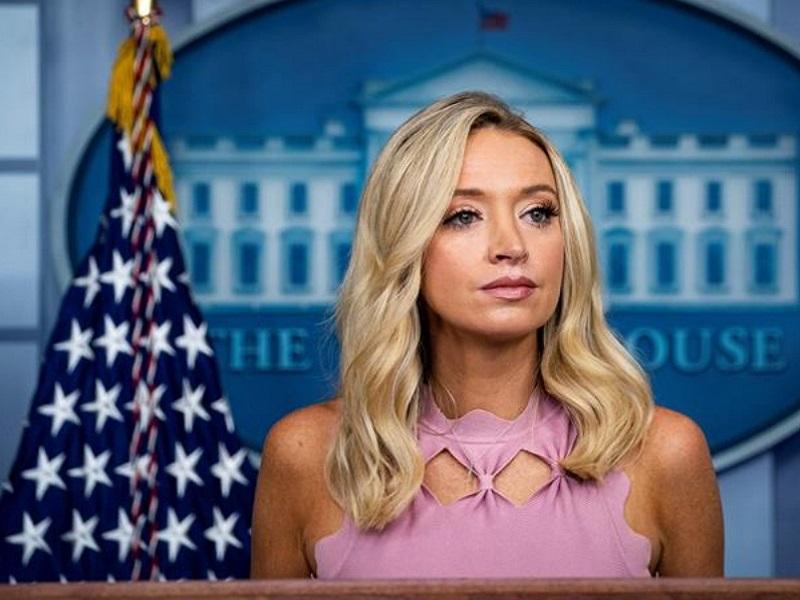 Kayleigh McEnany, secretaria de prensa de la Casa Blanca, da positivo a Covid-19