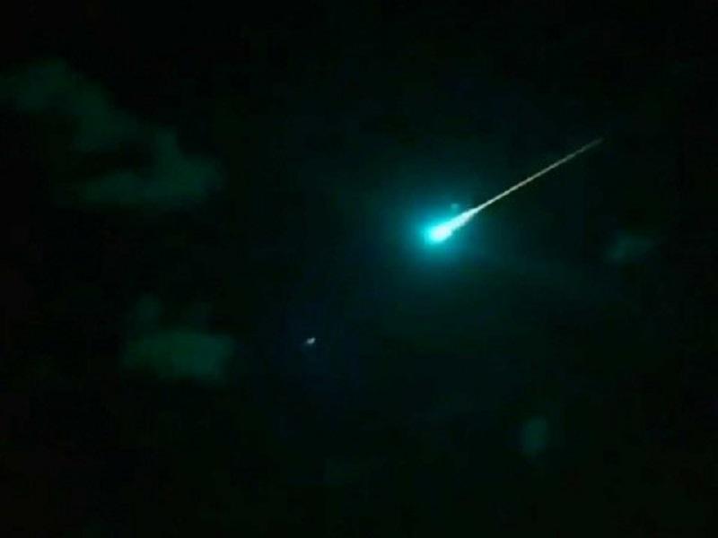 Reportan avistamiento de supuesto meteorito en Piedras Negras y en Monterrey; y su caída en Ciudad Victoria (VIDEO)