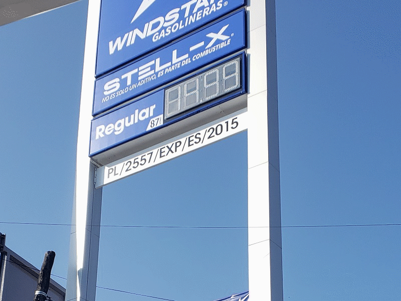 Alcanza la gasolina Magna los 14.99 pesos en Piedras Negras