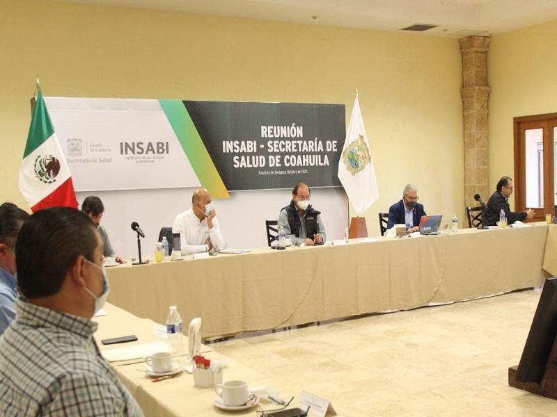 Destaca INSABI estrategia de Coahuila para el control de la pandemia del COVID-19