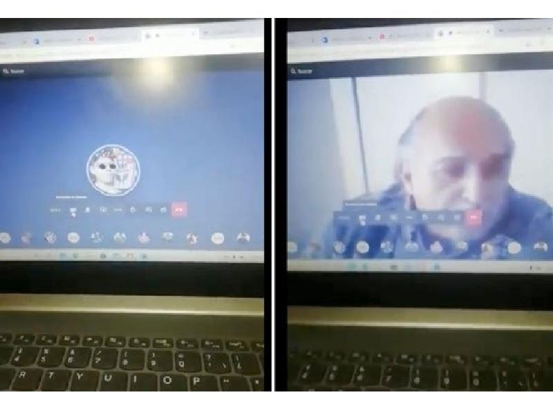 Los pobres ya se quedaron: maestro rega&ntilde;a a joven por no tener c&aacute;mara (VIDEO)