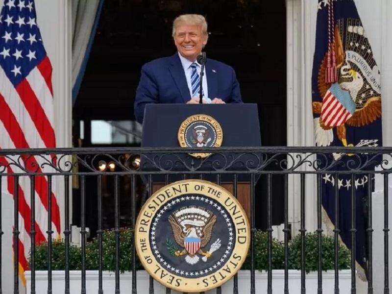Donald Trump dio negativo a nueva prueba del COVID-19, seg&uacute;n m&eacute;dico de la Casa Blanca