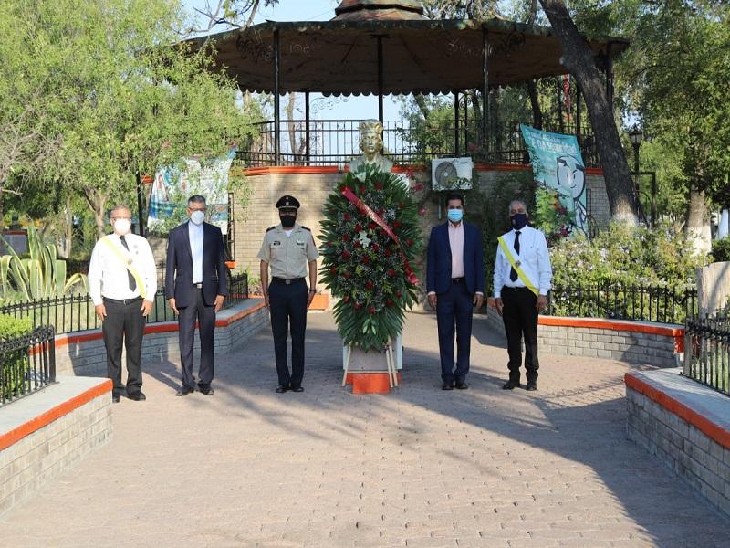 Con guardia de honor, Acu&ntilde;a conmemor&oacute; el 528 aniversario del encuentro de dos mundos