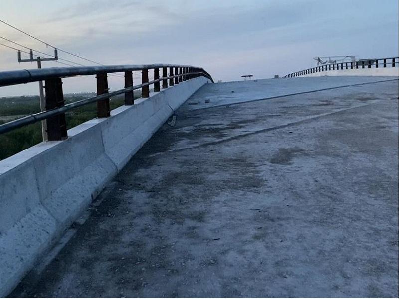 Casi listo el puente superior sobre vías en bulevar República, faltan detalles mínimos (video)