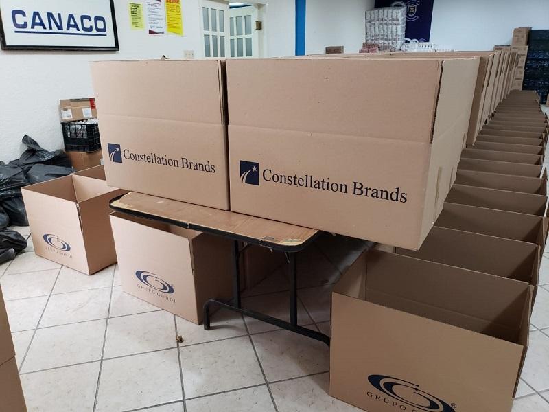 Constellation Brands inicia segunda entrega de despensas a familias vulnerables de Piedras Negras y Cinco Manantiales