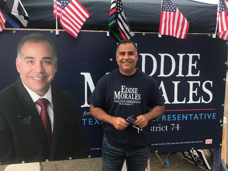 Abogado Heriberto Morales busca el cargo de representante estatal por el Distrito 74