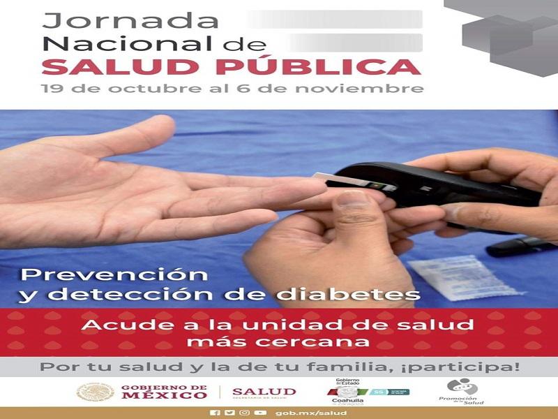 Del 19 de octubre al 6 de noviembre se realiza la Jornada Nacional de Salud Pública (video)