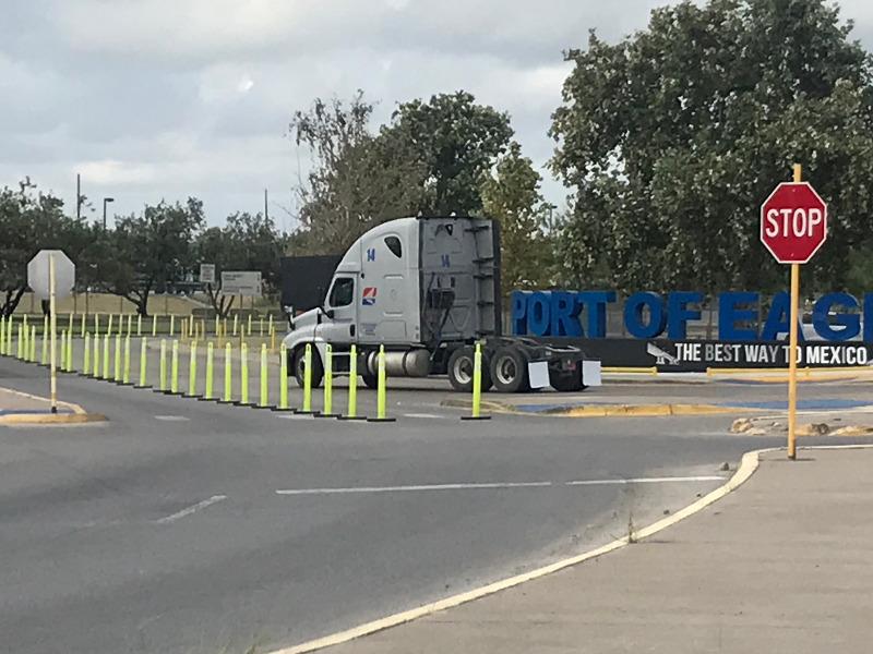 Eagle Pass es ahora la frontera n&uacute;mero 4 en el tr&aacute;fico comercial de todo el pa&iacute;s (VIDEO)