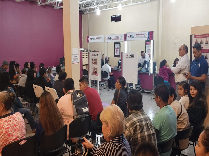 Reabren m&oacute;dulos del INE en Piedras Negras para cualquier tr&aacute;mite tras la elecci&oacute;n (video)