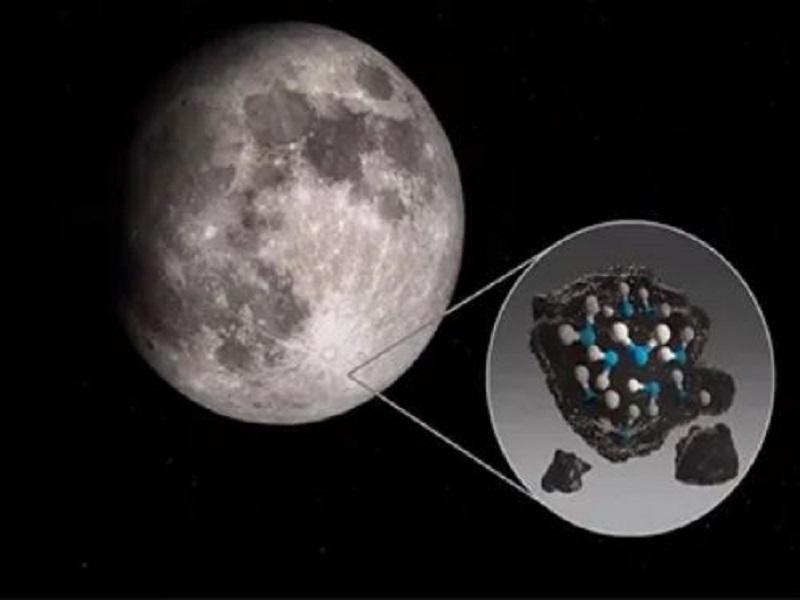 NASA anuncia descubrimiento de agua en la Luna