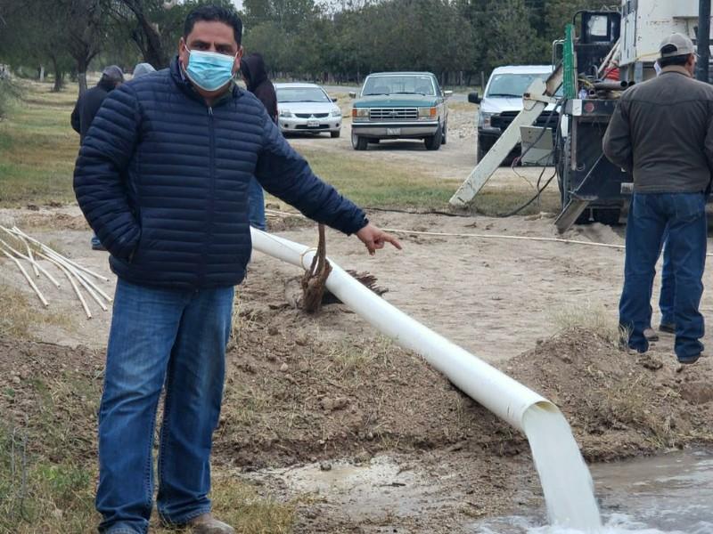 Garantizan abasto de agua potable en el municipio de Morelos