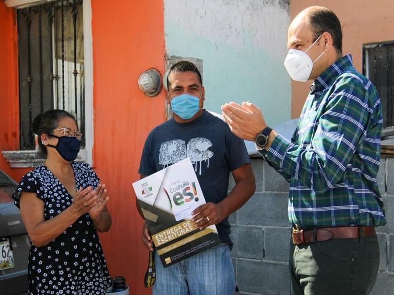 Invitan a aprovechar programa de escrituraci&oacute;n en Coahuila