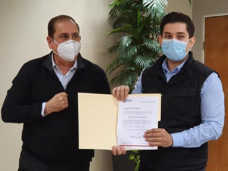 Rinde protesta Francisco Rodr&iacute;guez Spence como nuevo director de Pensiones en Piedras Negras