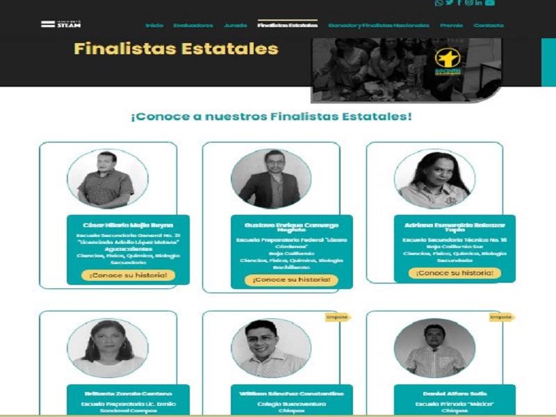 Docente de Coahuila es finalista en concurso nacional de ciencias