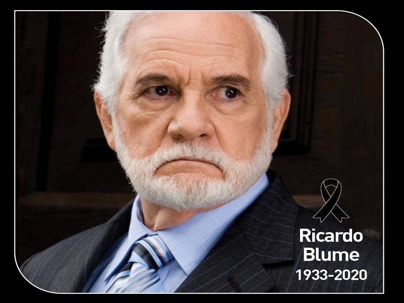 Muere el primer actor Ricardo Blume, a los 87 años