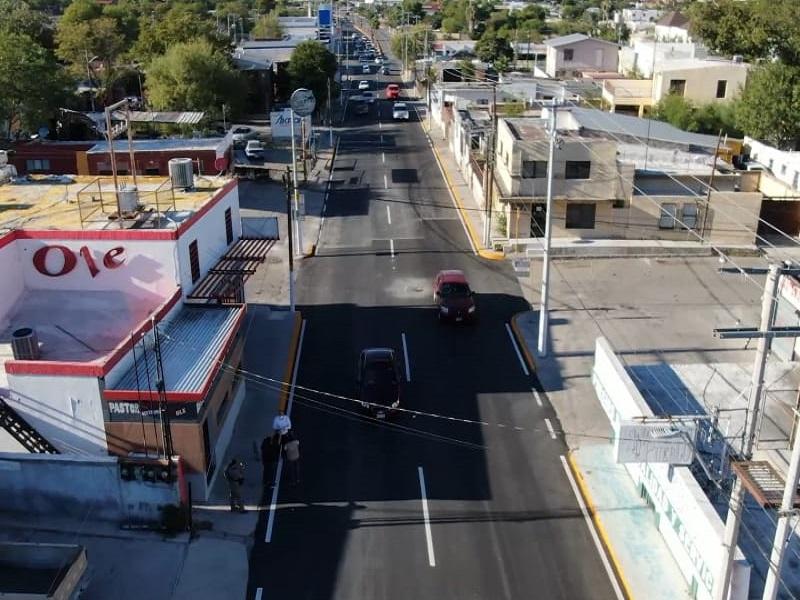 Destaca alcalde CBG que pavimentaci&oacute;n de la Avenida Rom&aacute;n Cepeda qued&oacute; terminada en sus tres etapas (VIDEO)