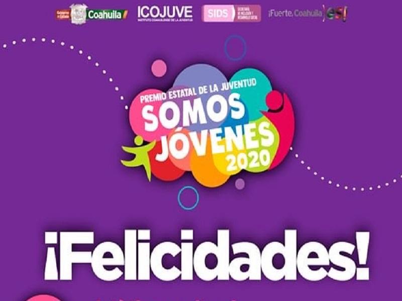 Coahuila da a conocer a ganadores del Premio Estatal Somos J&oacute;venes