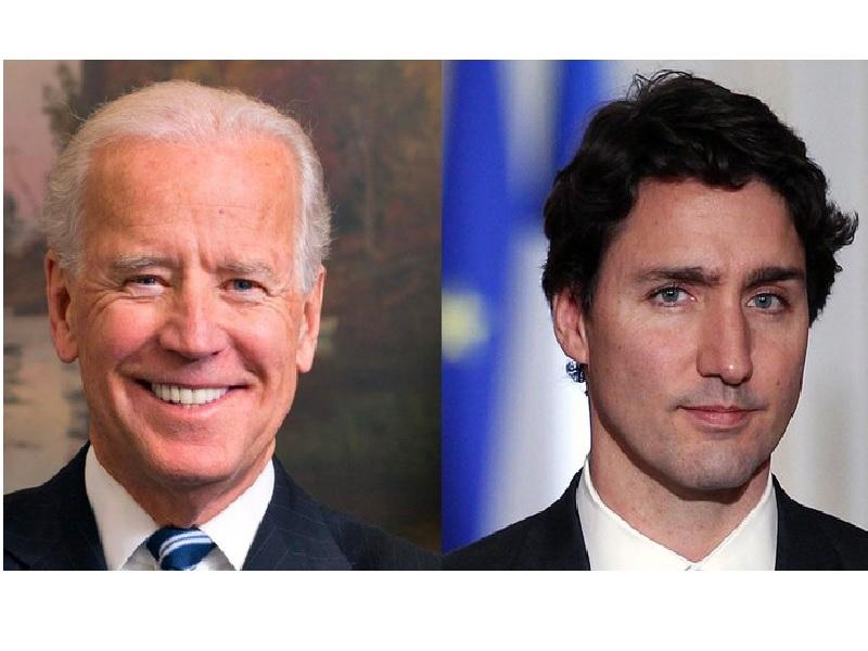 Primer Ministro de Canadá, Justin Trudeau, felicita a Joe Biden