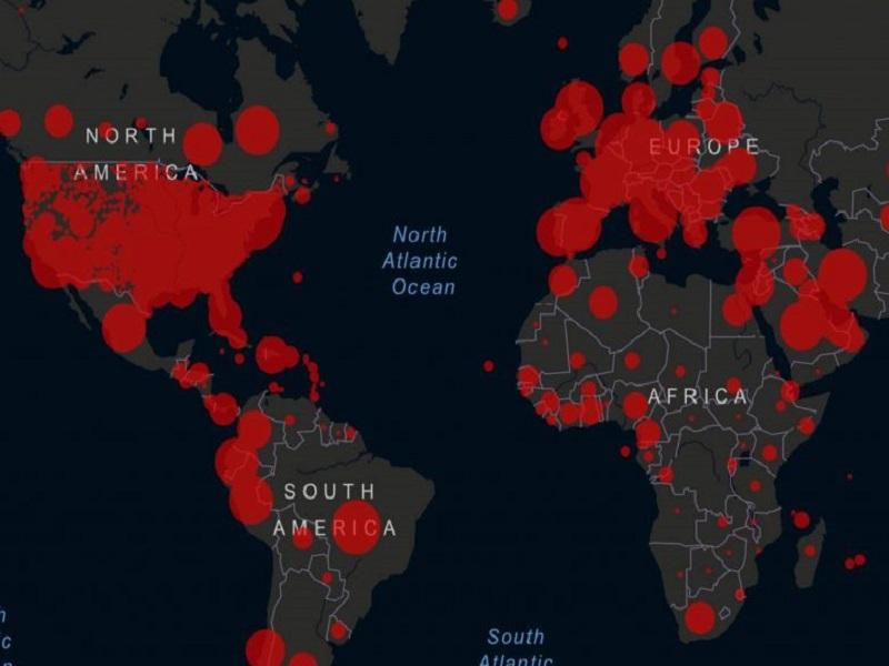 Roza el mundo los 51 millones de contagios de coronavirus; EU supera los 10 millones, India los 8.5 y Brasil los 5.6 