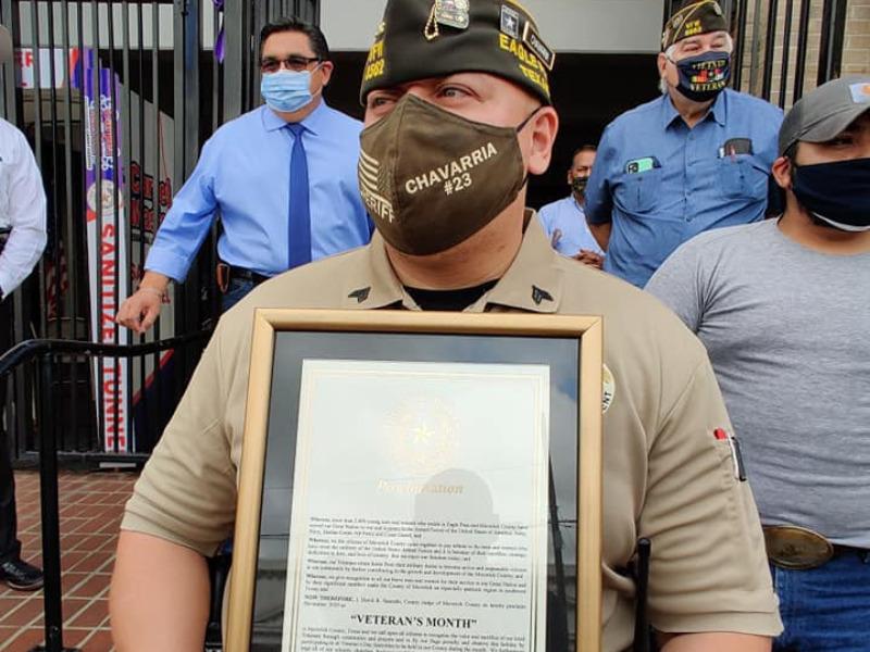 Condado de Maverick reconoce a los veteranos de guerra por su valiosa aportaci&oacute;n a la libertad del pa&iacute;s (video)