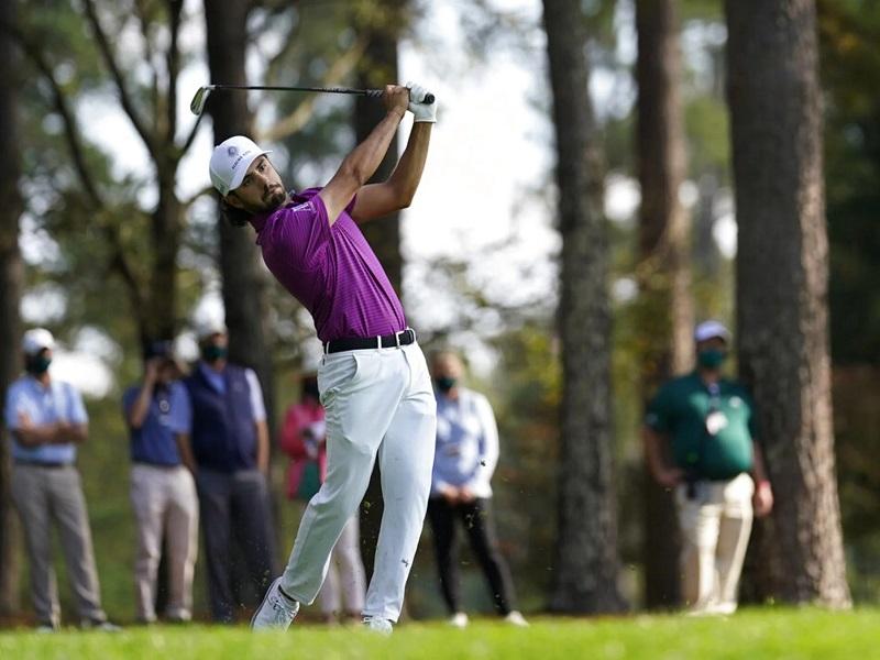 El mexicano Abraham Ancer se mantiene en el Top 3 del Masters de Augusta