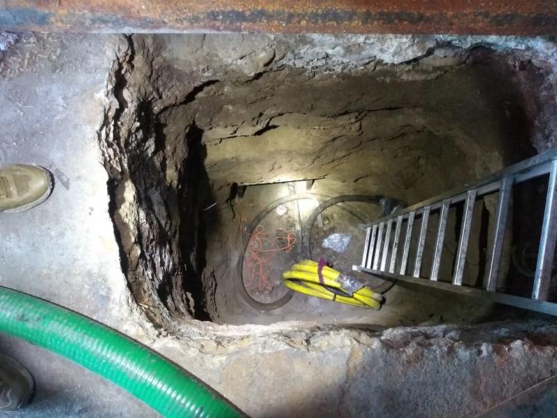 Hallan t&uacute;nel huachicolero en el municipio de Ramos Arizpe