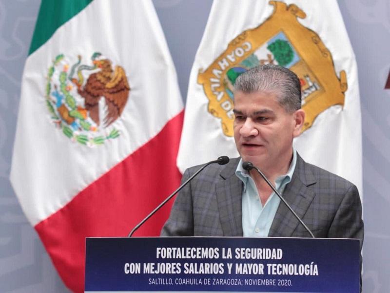 Fortalece Coahuila la seguridad con mejores salarios y mayor tecnología