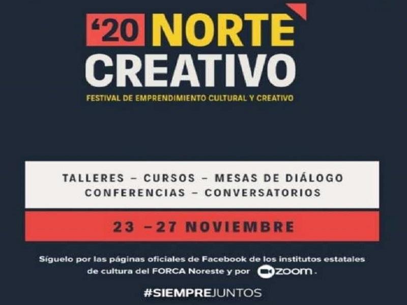 Invita Cultura Coahuila a seguir programación del Festival Norte Creativo