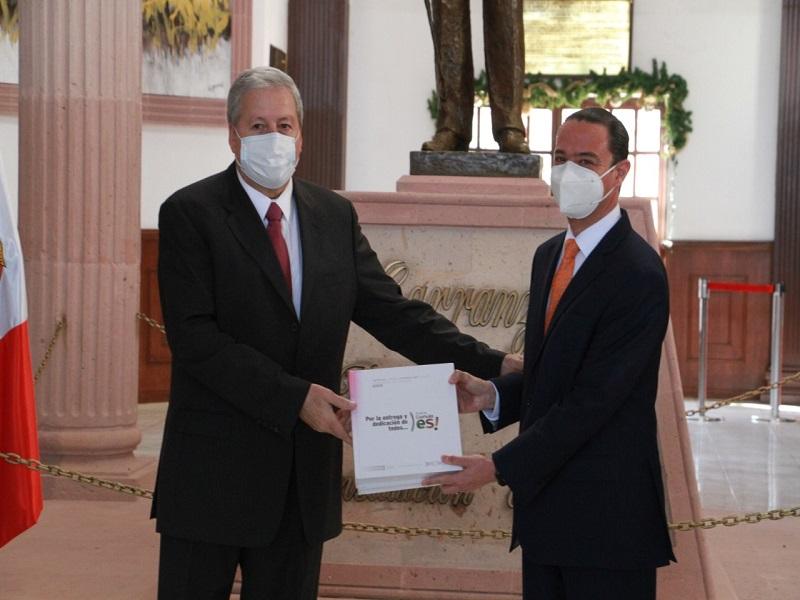 Congreso de Coahuila recibe glosa del Informe 