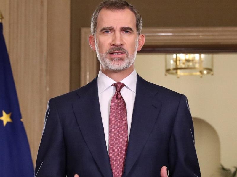 El rey de Espa&ntilde;a dio negativo a la prueba del COVID-19