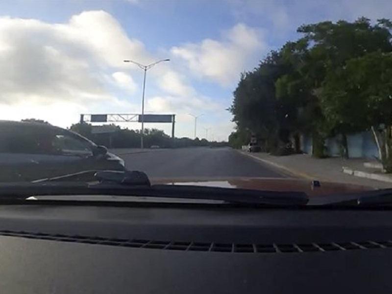 Familia de paisanos es perseguida en Nuevo Laredo por delincuentes al cruzar la frontera (VIDEO)