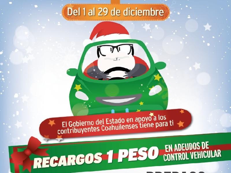 Piden aprovechar descuentos en Derechos de Control Vehicular en Coahuila