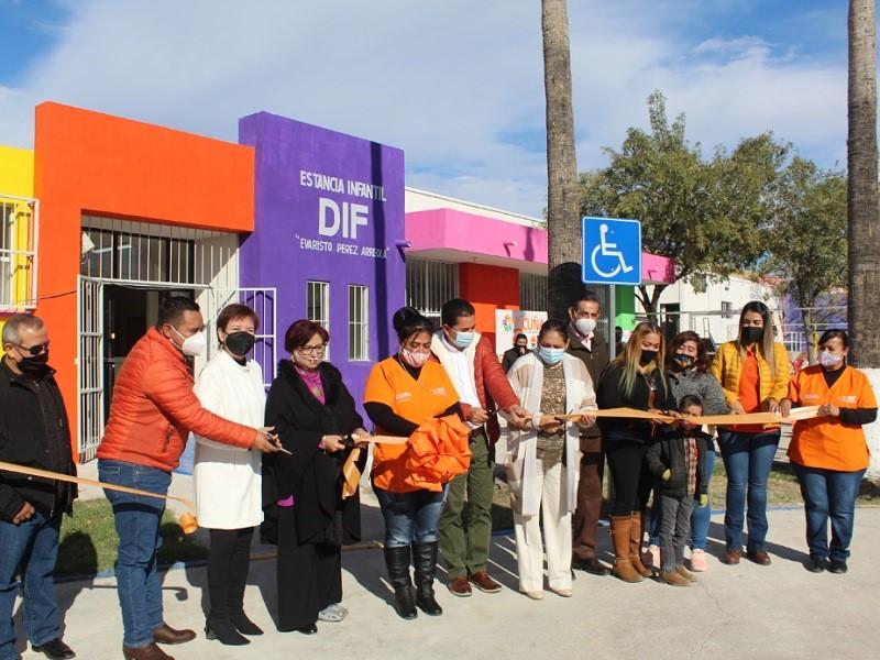 Concluyen trabajos de rehabilitaci&oacute;n de Estancia Infantil del DIF en Acu&ntilde;a