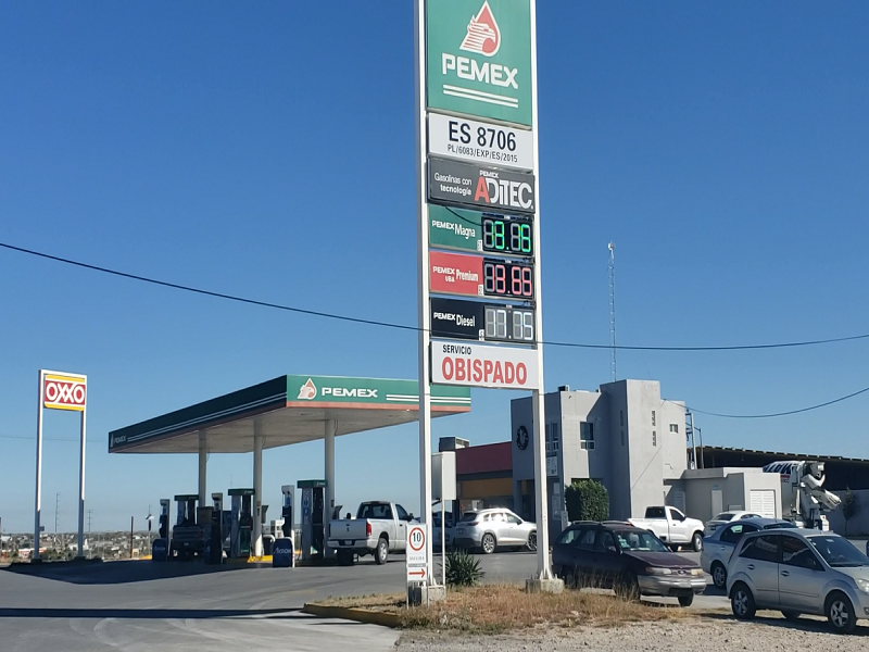 Subió el precio de la gasolina Magna en Piedras Negras, ahora cuesta 13.15 pesos (video)