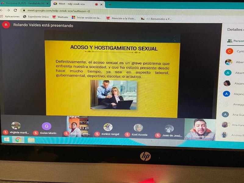 Brinda Coahuila pl&aacute;ticas de acoso y hostigamiento sexual a universitarios